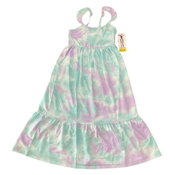 32 Degrees Girl’s Maxi Dress Tye Dye Size Small NWT - Picture 3 of 7